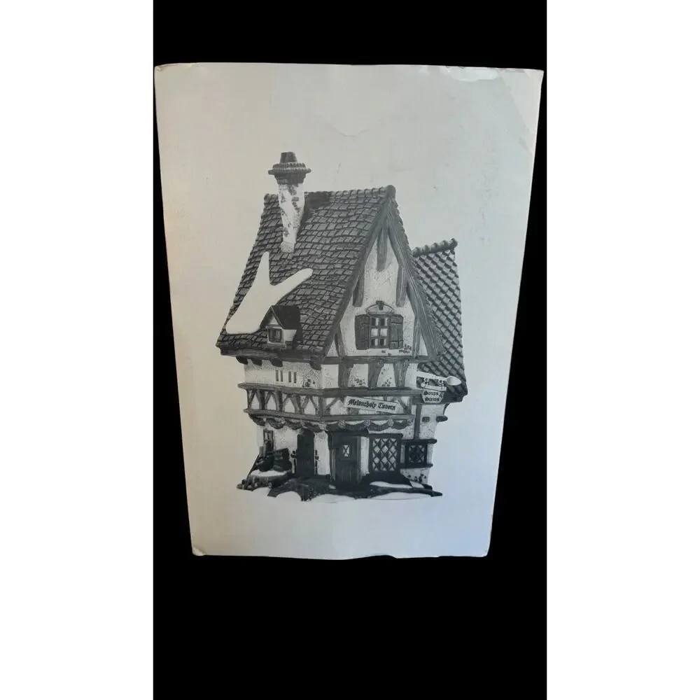 VTG 1996 Original Department 56 “The Melancholy Tavern” # 58703 Dickens Village